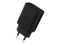 Nokia - Strömadapter - 20 Watt - Fast Charge (24 pin USB-C) - svart - EU 8P00000196