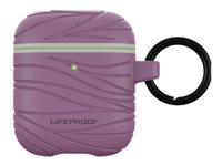 LifeProof Eco-Friendly - Fodral för trådlösa hörlurar - 75 % havsbaserad återvunnen plast - sjöborre - för Apple AirPods (1:a generation, 2a generation) 77-83827