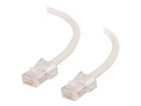 C2G Cat5e Non-Booted Unshielded (UTP) Network Patch Cable - Patch-kabel - RJ-45 (hane) till RJ-45 (hane) - 1.5 m - UTP - CAT 5e - tvinnad, enhetsstart - vit 83122