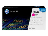 HP 504A - Magenta - original - LaserJet - tonerkassett (CE253A) - för Color LaserJet CM3530 MFP, CM3530fs MFP, CP3525, CP3525dn, CP3525n, CP3525x CE253A