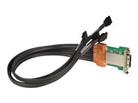 HP SAS Back Panel Connector Kit - SAS intern till extern kabel - för Workstation xw6400, xw8400, xw8600, xw9400, Z820 EM164AA