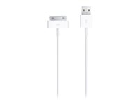 Apple Dock Connector to USB Cable - Laddnings-/datakabel - Apple Dock hane till USB hane MA591G/C