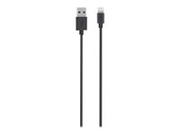 Belkin MIXIT 4ft Lightning to USB ChargeSync Cable, Black - Lightning-kabel - Lightning hane till USB hane - 1.2 m - svart F8J023BT04-BLK