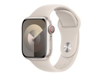 Apple - Band för smart klocka - 41 mm - storlek S/M - starlight MT2U3ZM/A