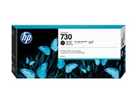 HP 730 - 300 ml - hög kapacitet - foto-svart - original - DesignJet - bläckpatron - för DesignJet SD Pro MFP, T1600, T1600dr, T1700, T1700dr, T1708, T1708dr, T2600, T2600dr P2V73A