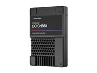 WD Ultrastar DC SN861 WUS6BA138PSP9X1 - SSD - datacenter - 3.84 TB - inbyggd - 2.5" - U.2 PCIe 5.0 x4 (NVMe) 0TS2517