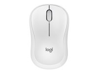 Logitech M240 Silent - Mus - höger- och vänsterhänta - optisk - 3 knappar - trådlös - Bluetooth - offwhite 910-007120