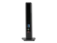 Targus USB 3.0 SuperSpeed Docking Station (Single Video) - Dockningsstation - USB - DVI - 1GbE - Europa ACP076EUZ