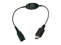 Jabra - Headset-kabel - Snabburkoppling till mini-USB typ B - för HTC MTeoR; Touch; TyTN 8800-00-83