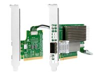 HPE InfiniBand HDR/Ethernet 200Gb 1-port 940QSFP56 - Nätverksadapter - PCIe 4.0 x16 låg profil - 200Gb Ethernet / 200Gb Infiniband QSFP28 x 1 - för Apollo 20 2U; Nimble Storage dHCI Large Solution with HPE ProLiant DL380 Gen10 P06154-B21