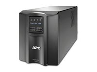 APC Smart-UPS 1500 LCD - UPS - AC 230 V - 1 kW - 1500 VA - RS-232, USB - utgångskontakter: 8 - svart SMT1500I