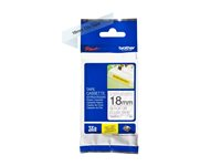 Brother TZe-S141 - Extrastark häftning - svart på klar - Rulle (1,8 cm x 8 m) 1 kassett(er) bandlaminat - för Brother PT-D600; P-Touch PT-D410, D450, D460, D610, D800, E310, E550, P900, P950 TZES141