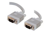 C2G Premium - VGA-kabel - HD-15 (VGA) (hane) till HD-15 (VGA) (hane) - 50 cm 81084