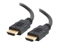 C2G 3m High Speed HDMI Cable with Ethernet - 4K - UltraHD - HDMI-kabel med Ethernet - HDMI hane till HDMI hane - 3 m - svart - för Dell Inspiron 3847 82006