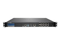 SonicWall Secure Mobile Access 7210 - Säkerhetsfunktion - med 1 års stöd dygnet runt - 10GbE - 1U - 250 användare - SonicWALL Secure Upgrade Plus Program - kan monteras i rack 02-SSC-2895