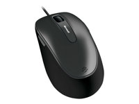 Microsoft Comfort Mouse 4500 - Mus - optisk - 5 knappar - kabelansluten - USB - svart 4FD-00023