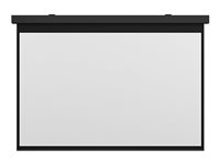 Multibrackets M Motorized Projection Screen Black Edition - Projektorduk - motoriserad - 90" (229 cm) - 16:10 - Matte White - svart 7350022735590