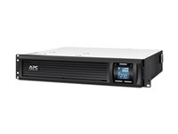 APC Smart-UPS C 1500VA 2U LCD - UPS (kan monteras i rack) - AC 230 V - 900 Watt - 1500 VA - USB - utgångskontakter: 4 - 2U - svart SMC1500I-2U