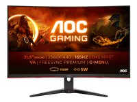 AOC Gaming CQ32G2SE/BK - LED-skärm - böjd - 32" CQ32G2SE/BK