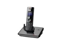 HP Poly VVX D230 - Trådlös VoIP-telefon med nummerpresentation - DECT - 3-riktad samtalsförmåg - SIP, SDP - 8 linjer - svart 8K163AA