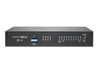 SonicWall TZ Series (Gen 7) TZ470 - Säkerhetsfunktion - med 3 års avancerad skyddsservicetjänst och Cloud Secure Edge för 1 år SIA-Basic (10 användare) och 1 år SPA-Advanced (3 användare) - 1GbE, 2.5GbE - SonicWall Promotional Tradeup - skrivbord 03-SSC-3011