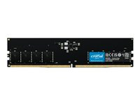 Crucial - DDR5 - modul - 16 GB - DIMM 288-pin - 4800 MHz / PC5-38400 - CL40 - 1.1 V - ej buffrad - ECC CT16G48C40U5T