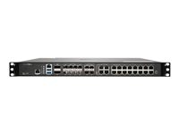 SonicWall NSa 6700 - High Availability - säkerhetsfunktion - 10GbE, 5GbE, 2.5GbE, 25GbE, 40GbE - 1U - kan monteras i rack 02-SSC-8988