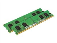 Kingston - DDR2 - sats - 8 GB: 2 x 4 GB - DIMM 240-pin - 400 MHz / PC2-3200 - 1.8 V - registrerad - ECC KTH-MLG4/8G