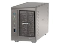 NETGEAR ReadyNAS Ultra 2 - NAS-server - 2 TB - SATA 3Gb/s - HDD 2 TB x 1 - RAID 0, 1 - RAM 1 GB - Gigabit Ethernet - iSCSI support RNDU2120-100PES