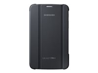 Samsung Book Cover EF-BT210B - Vikbart fodral för surfplatta - mörkgrå - 7" - för Galaxy Tab 3 (7 tum) EF-BT210BSEGWW