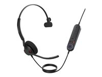 Jabra Engage 40 Mono - Headset - på örat - kabelansluten - USB-A - ljudisolerande - Optimerat för Microsoft Teams 4093-413-279