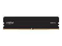 Crucial Pro - DDR5 - modul - 32 GB - DIMM 288-pin låg - 5600 MHz / PC5-44800 - CL46 - 1.1 V - ej buffrad - on-die ECC - mattsvart CP32G56C46U5