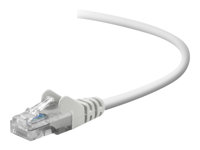 Belkin - Patch-kabel - RJ-45 (hane) till RJ-45 (hane) - 10 m - CAT 5e - formpressad, hakfri - vit - för Omniview SMB 1x16, SMB 1x8; OmniView SMB CAT5 KVM Switch A3L791B10M-WHTS