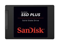 SanDisk SSD PLUS - SSD - 2 TB - inbyggd - 2.5" - SATA 6Gb/s SDSSDA-2T00-G26