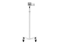 Compulocks Medical Rolling Cart Extended - VESA Compatible - Vagn - för LCD-display - medicinsk - vit - skärmstorlek: upp till 15 tum - för Compulocks Medical Rolling Cart Extended - VESA Compatible MCRSTDEXW