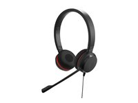 Jabra Evolve 20 UC stereo - Headset - på örat - kabelansluten - USB-C - ljudisolerande 4999-829-289