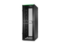 APC NetShelter SX Gen 2 - Rack skåp - 2124 H x 750 B x 1200 D mm, med sidor - golvstående - svart - 45U - 19" - TAA-kompatibel - för P/N: SMT1000RM1U, SMT750RM1U, SRTL10KRM4UT, SRTL5KRM2UI-HW, SRTL5KRM2UT-HW, SRTL8KRM4UT AR3355B2