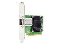 HPE MCX515A-CCAT - Nätverksadapter - PCIe 3.0 x16 - 100 Gigabit QSFP28 x 1 - för ProLiant DL325 Gen10, DL345 Gen10, DL360 Gen10, DL365 Gen10, DL380 Gen10 P31246-B21