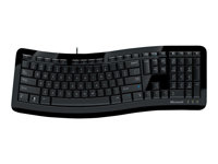 Microsoft Comfort Curve Keyboard 3000 - Tangentbord - USB - engelska 3TJ-00015