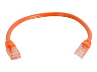 C2G Cat6 Booted Unshielded (UTP) Network Patch Cable - Patch-kabel - RJ-45 (hane) till RJ-45 (hane) - 1.5 m - UTP - CAT 6 - formpressad, hakfri, tvinnad - orange 83575