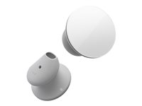 Microsoft Surface Earbuds - True wireless-hörlurar med mikrofon - öronknopp - Bluetooth - Glaciär - kommersiell 3BW-00009