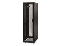 APC NetShelter SX Deep Enclosure with Sides - Rack skåp - svart - 42U - 19" - för P/N: SRTL2K2RM1UWC, SRTL3KRM1UIC, SYH2K6RMT-P1, SYH2K6RMT-TF3, SYH6K6RMT, SYH6K6RMT-P1 AR3300X717