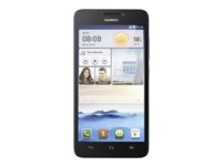 Huawei Ascend G630 - 3G pekskärmsmobil - RAM 1 GB / Internal Memory 4 GB - microSD slot - 5" - 1280 x 720 pixlar - rear camera 8 MP - svart 51059270