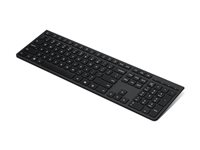 Lenovo Professional - Tangentbord - uppladdningsbar - full size - trådlös - 2.4 GHz, Bluetooth - QWERTY - Nordisk - grå - brun låda - för ThinkCentre M70q Gen 5; M90q Gen 5; M90t Gen 5; V14 G5 IRL; V15 G4 AMN; V15 G4 IRU 4Y41R64546