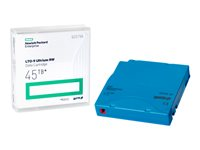 HPE - 20 x LTO Ultrium 9 - 18 TB / 45 TB - skrivbara etiketter - ljusblå - bibliotekspaket - för P/N: R7E99A, R7F00A, R7F01A, R7F02A Q2079AH