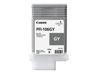 Canon PFI-106 PGY - 130 ml - grå för fotoutskrift - original - bläcktank - för imagePROGRAF iPF6400, iPF6400SE, IPF6450 6631B001