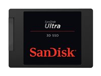 SanDisk Ultra 3D - SSD - 4 TB - inbyggd - 2.5" - SATA 6Gb/s SDSSDH3-4T00-G26