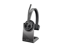HP Poly Voyager 4310-M - Voyager 4300 UC series - headset - på örat - Bluetooth - trådlös, kabelansluten - USB-C - svart - Certifierad för Microsoft-teams 77Y97AA