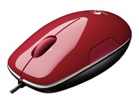 Logitech LS1 - Mus - höger- och vänsterhänta - laser - kabelansluten - USB - kanel 910-003746