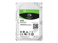 Seagate Guardian BarraCuda ST5000LM000 - Hårddisk - 5 TB - inbyggd - 2.5" - SATA 6Gb/s - 5400 rpm - buffert: 128 MB ST5000LM000